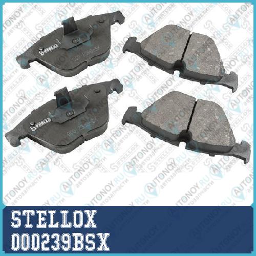 000 239B-SX_колодки дисковые п.! с антискр. пл.\ BMW F10/F11 2.0i/2.3i/2.0D 10>