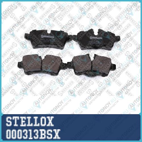 000 313B-SX_колодки дисковые з. с антискр. пл._ BMW Mini Cooper 1.3-1.6i1.6D 06> 000313BSX