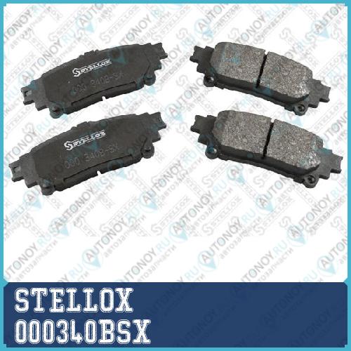 000 340B-SX_колодки дисковые з.! с антискр. пл.\ Lexus RX 3.5 09>