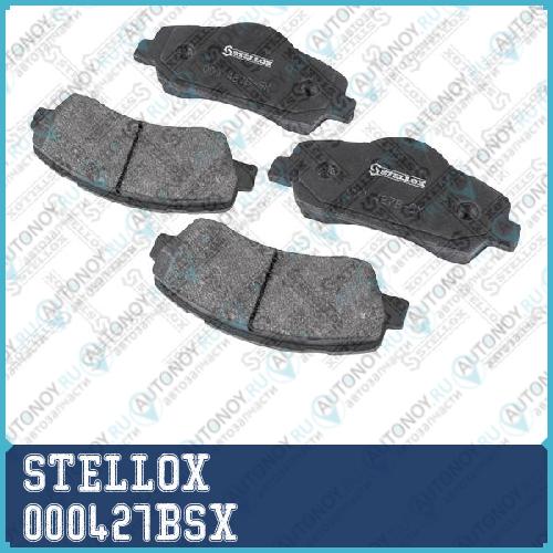 000 427B-SX_колодки дисковые п. с антискр. пл._ Peugeot 301 1.2VTi1.6VTi 12> 000427BSX