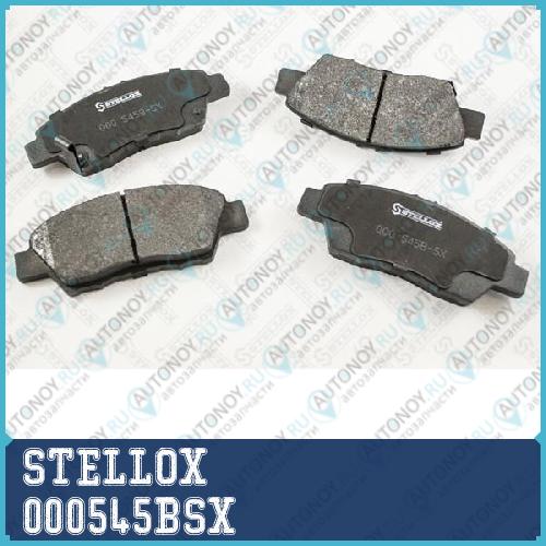 000 545B-SX_колодки дисковые передние! с антискр. пл.\ Honda Insight 1.3 Hybrid/Jazz III 1.2i 08>