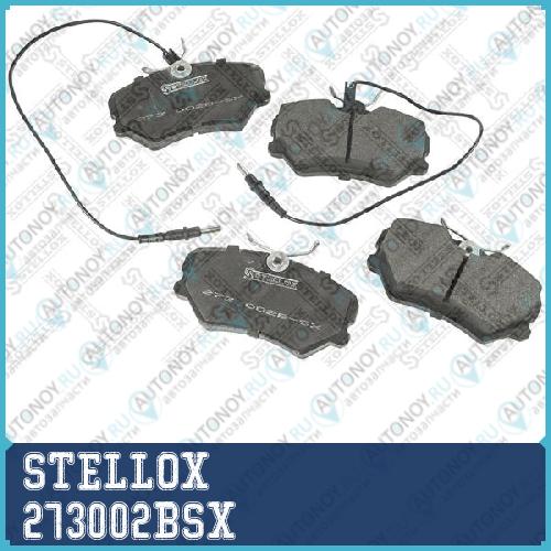 273 002B-SX_колодки дисковые п.! с антискр. пл.\ Peugeot 405 1.4-1.9D 87-95