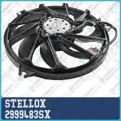 29-99483-SX_вентилятор охлаждения!\ Peugeot 206 all 00>