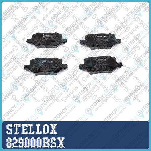 829 000B-SX_колодки дисковые з. с антискр. пл._ MB W168 1.92.1 99>Vaneo 1.6i-1.7CDi 01> 829000BSX