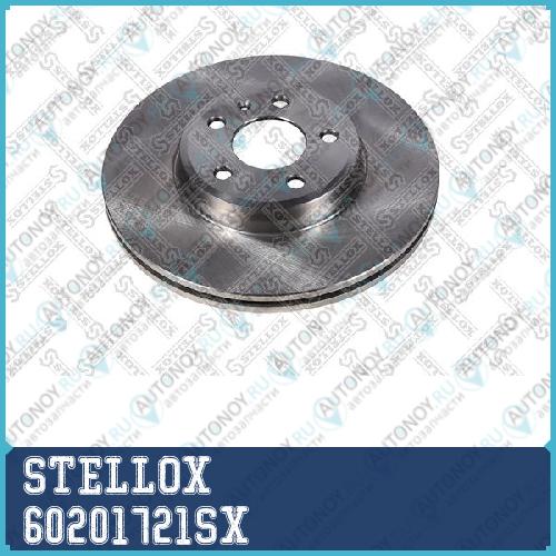 6020-1721-SX_Тормозной диск передний \ Audi A4/A5