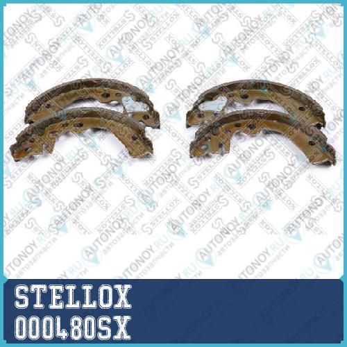 000 480-SX_колодки тормозные барабанные_ Nissan MarchNote 1.0-1.4 05-12 000480SX