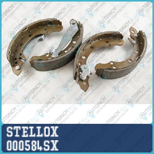 000 584-SX_колодки тормозные барабанные _ VW Polo Sedan RUS Skoda Rapid 1.6 10> 000584SX