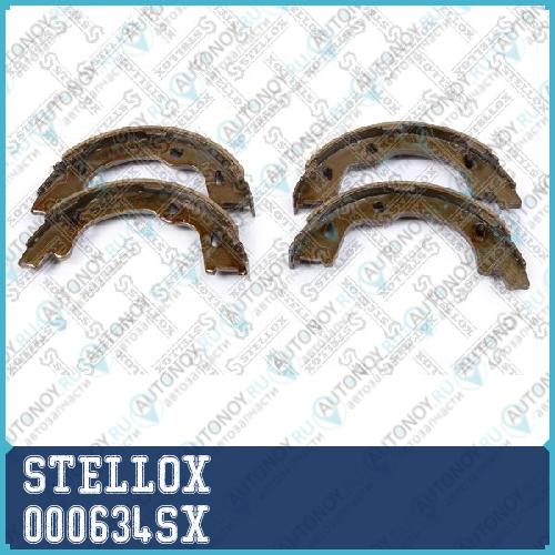 000 634-SX_колодки тормозные барабанные _ Hyundai ix35 1.62.02.0CRDi 10> 000634SX