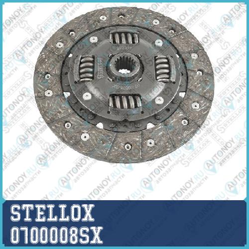 07-00008-SX_диск сцепления_ Nissan Sunny 1.0-1.61.7D <95Micra 1.0T 85-93 0700008SX
