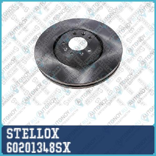 6020-1348-SX_Тормозной диск передний!\ Peugeot 407 2.2/3.0 V6 04>