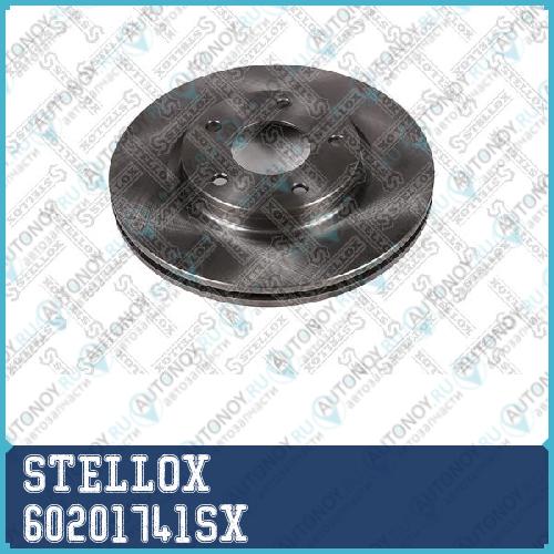 6020-1741-SX_Тормозной диск передний!\ Nissan Juke 1.2-1.6i/DCi 10>