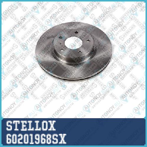 6020-1968-SX_Тормозной диск передний_ Nissan Teana 2.0-3.5 03> 60201968SX