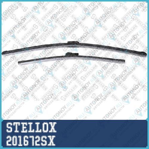 щетки к-т! б/каркас side pin(бок. штырь) 650/26+450/18\BMW F01/F02/F07GT/F10/F11 08> 201672SX