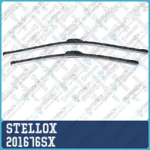 щетки к-т бкаркас hook(крючок) 70028+57523_ Honda Civic 06> 201676SX