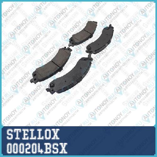 колодки диск.з. с антискр.пл. Chevrolet Blazer 98>/Avalanche 000204BSX