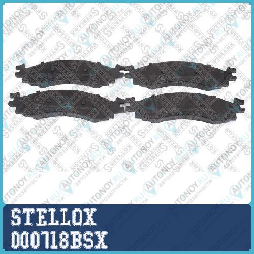 колодки диск.п. с антискр.пл. Ford Explorer 06-10/Taurus 000718BSX