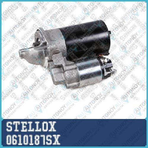 стартер 12V 1.1KW 11TToyota Corolla 1.4-1.8 00> 0610187SX