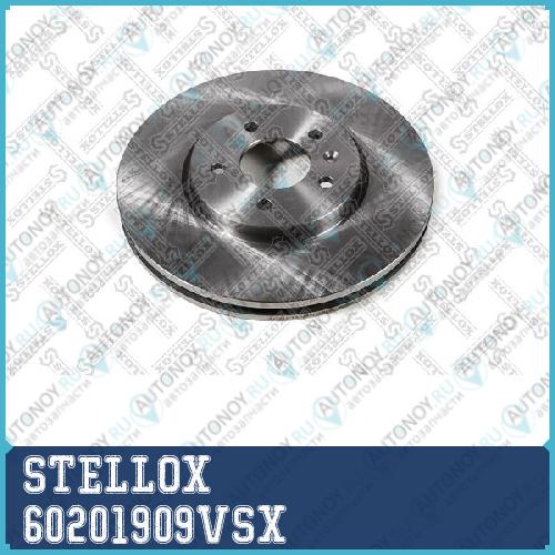 Тормозной диск передний! Opel Astra J 1.4-2.0/1.3-2.0CDTi 06> 60201909VSX