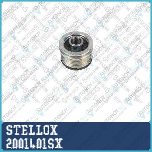 шкив генератора! Dacia Logan/Sandero Renault ClioII/Kangoo/Megane/Scenic 1.4/1.6i 04> 2001401SX