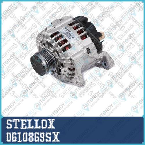 генератор! 14V/120A VW Passat Audi A3/A4/A6 1.8-2.0 97> 0610869SX