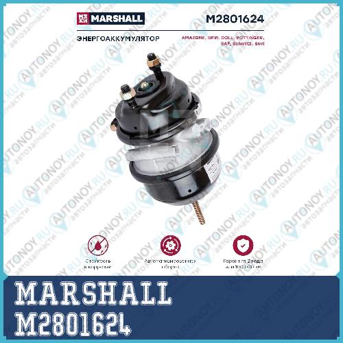 Энергоаккумулятор 1624 диск тормоз_BPWSAF Marshall M2801624