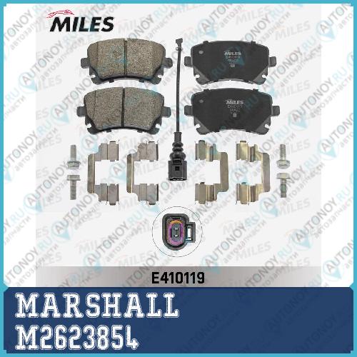 Торм. колодки дисковые задн. Audi A4 B7 04-  A6 C6 05- VW Transporter T5 03- Multivan T5 03- M2623854