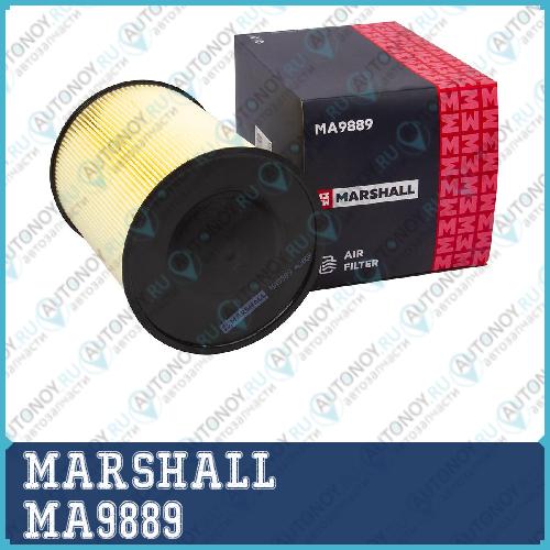 Фильтр воздушный Ford Focus II III 04-  Kuga I II 08-; Mazda 3 (BL) 08-  5 (CW) 10-; Volvo S40 II 04- (MA9889) MA9889
