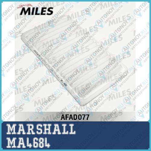 Фильтр воздушный Mazda 2 (DE) 07-  3 (BK BL) 03- (MA4684) MA4684