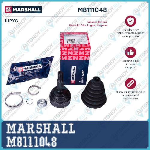 Шрус внеш. без ABS Nissan Almera G15 12- Renault Clio III 05-  Logan 04-  Megane II 02- M8111048