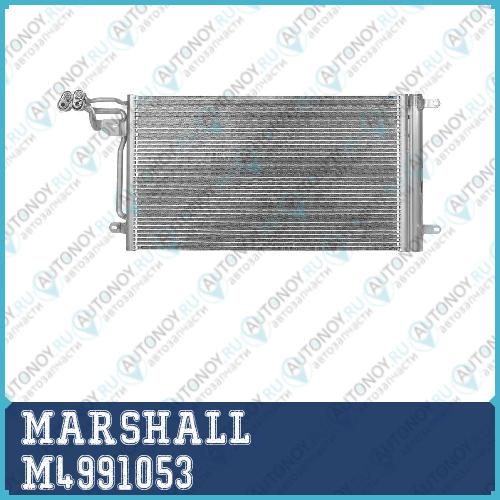 Радиатор кондиционера Skoda Fabia II 07-  Rapid I II 12-  Roomster 10-; VW Polo Sedan I II 09- (M4991053) M4991053