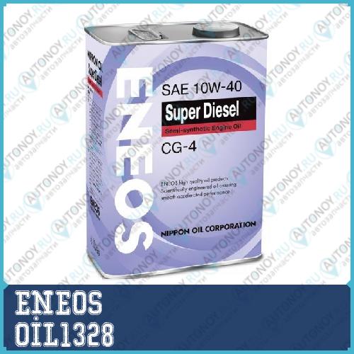 Масло моторное ENEOS CG-4 полусинтетика 10W-40 4л oil1328