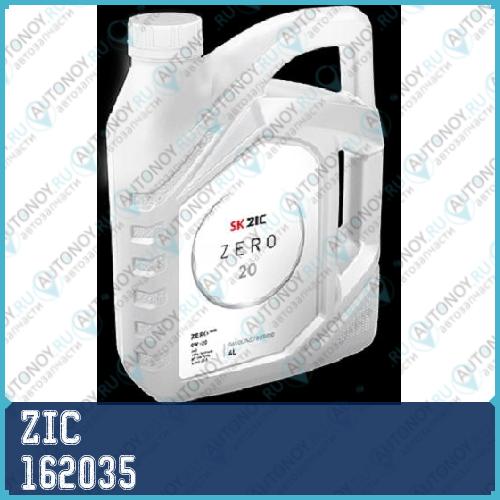 Моторное масло ZIC ZERO 20 0W-20 4л 162035