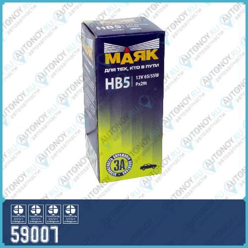 Лампа 12V HB5 6555W PX29t 59007