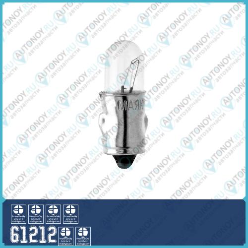 T1.2W 12V 1.2W BA7s (аварийная) лампа автомобильная 61212АВ