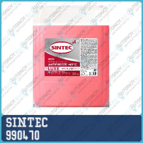 Антифриз Sintec LUX G12+ красный 20кг