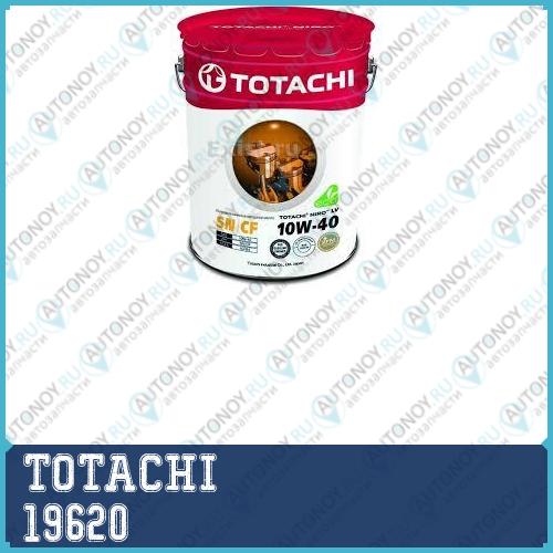 Масло моторное TOTACHI NIRO LV Semi-Synthetic SN 10W-40 19л (4589904921629) 19620