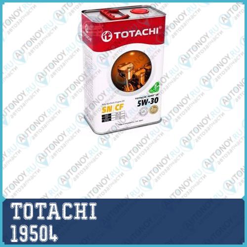 Масло моторное TOTACHI NIRO LV Semi-Synthetic SN/CF 5W-30 4л (4589904922015) 19504