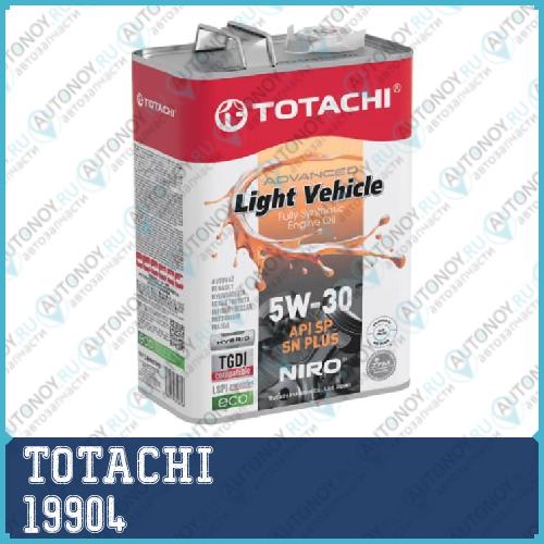 Масло моторное TOTACHI NIRO LV Synthetic SN 5W-30 4л (4589904524028) 19904