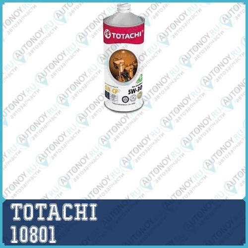 Масло моторное TOTACHI Eco Gasoline Semi-Synthetic SN/CF 5W-30 1л (4589904934858) 10801