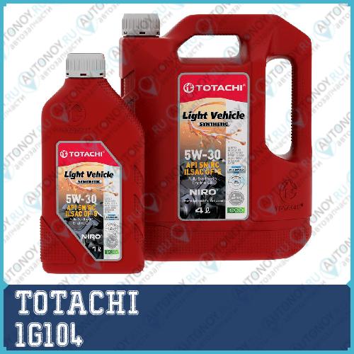 Акция TOTACHI NIRO LV Synthetic 5W-30 4л акция (4+1=5л) 1G104