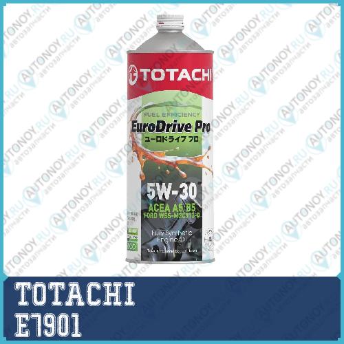 Синтетическое моторное масло TOTACHI EURODRIVE PRO FE Fully Synthetic 5W-30 API SL ACE E7901