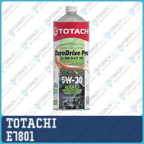 Масло моторное EURODRIVE PRO LL C3 5W30 синт.1л TOTACHI E7801