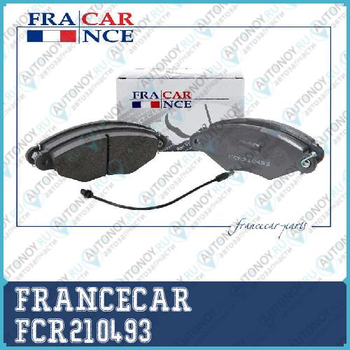 Колодки тормозные дисковые передние Peugeot 206 Renault Kangoo Citroen Xsara FCR210493