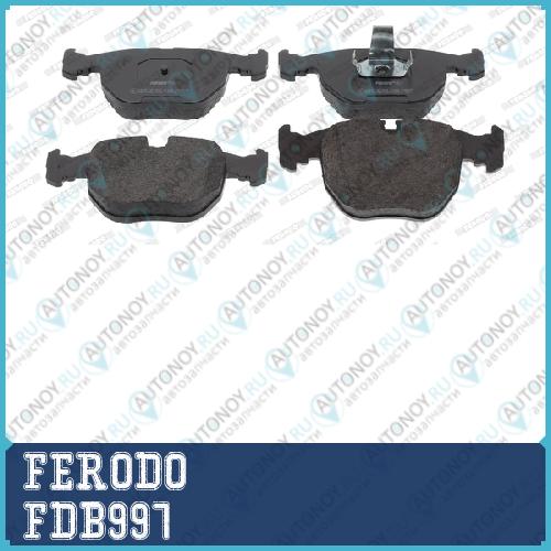 Колодки передние Toyota HILUX II (88-05) FDB997