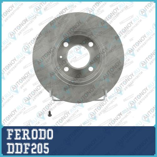 Диск тормозной передний CHERY AMULET I-II VW Golf III Passat (3A_) DDF205