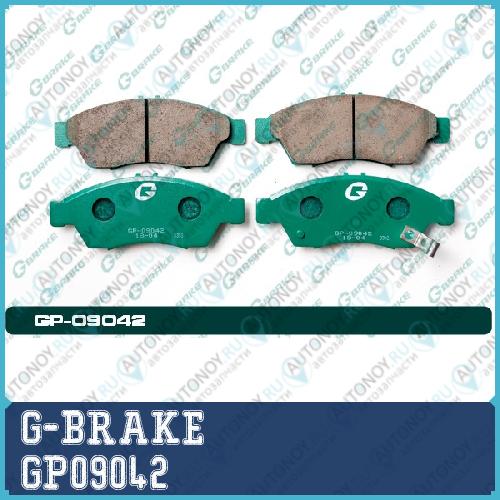 Колодки тормозные дисковые GP-09042