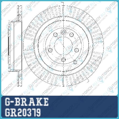 Диск тормозной GR-20379
