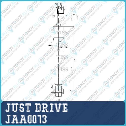 Амортизатор gas JSA341194  RR  JAA0073