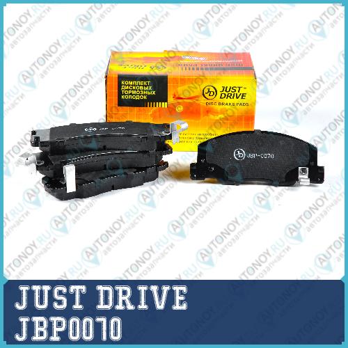 Колодки тормозные FR D2164M  JBP0070