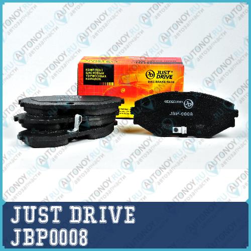Колодки тормозные FR JBP-D1165MH  JBP0008